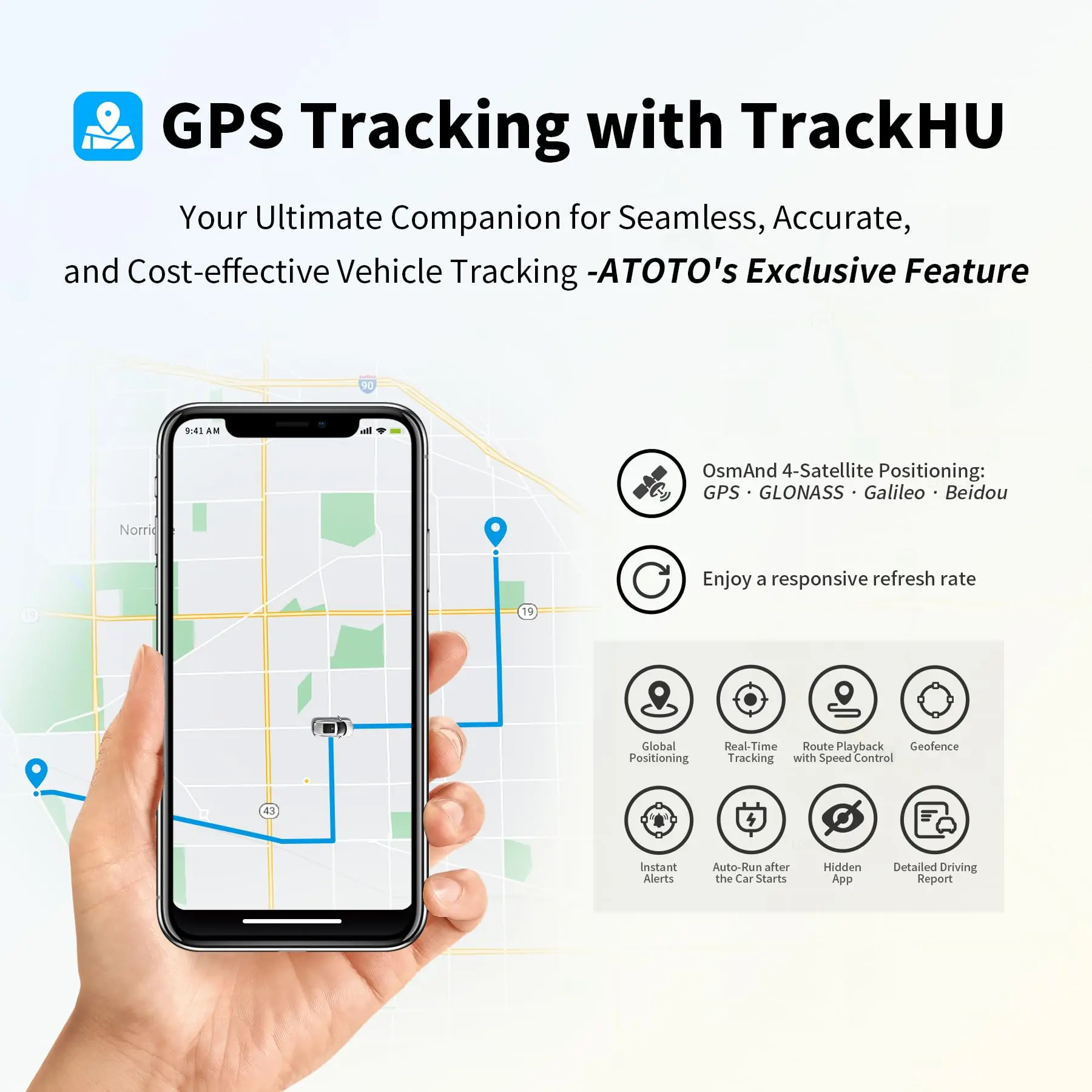 ATOTO S8G2109UP-N 10.1" QLED Car Stereo - Wireless CarPlay & Android Auto, 6GB RAM/128GB Storage, 4G LTE, Dual Bluetooth aptX HD, Virtual Surround View (VSV), Live Rear View (LRV), Gesture Control, In-Dash Multimedia Receiver - Image 6