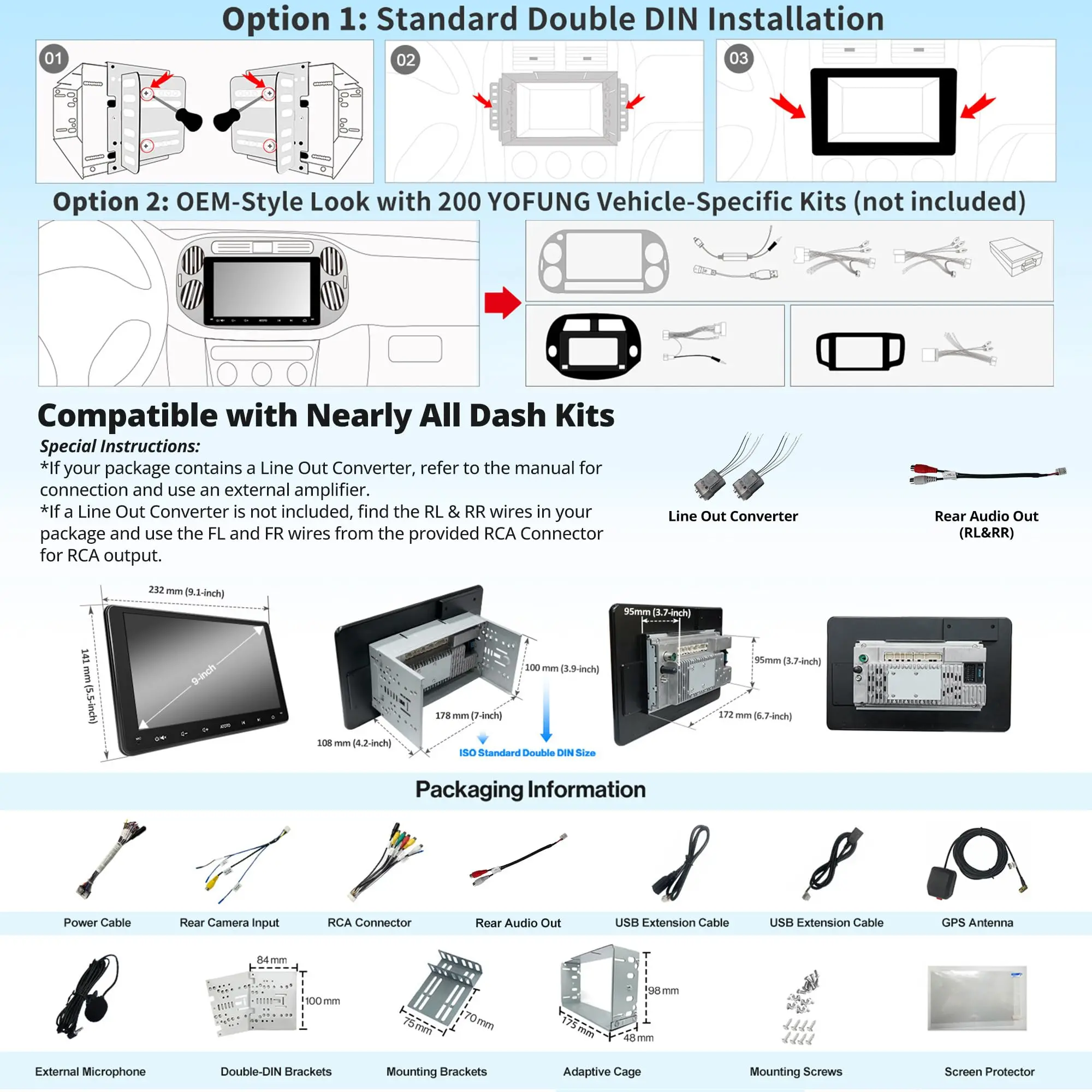 ATOTO A6G209PF 9" Double Din Car Stereo, Android, Wireless CarPlay & Android Auto, Mirror Link, GPS Tracking, In-Dash Navigation, Dual Bluetooth, HD LRV, 2G+32G - Image 7