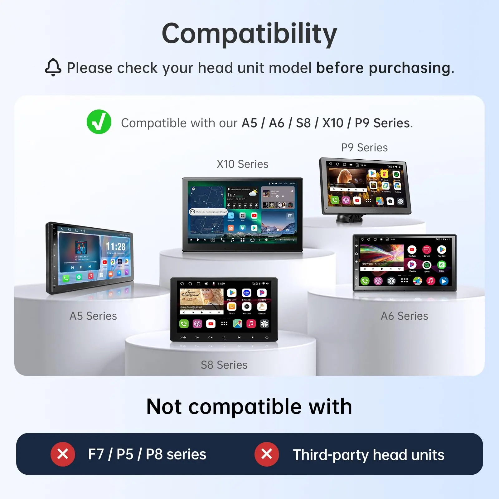 ATOTO AC-UTP1 USB TPMS Tire Pressure Monitoring Sensors for A5, A6, S8, X10, P9 Android Car Stereo Models (External Sensors) - Image 7