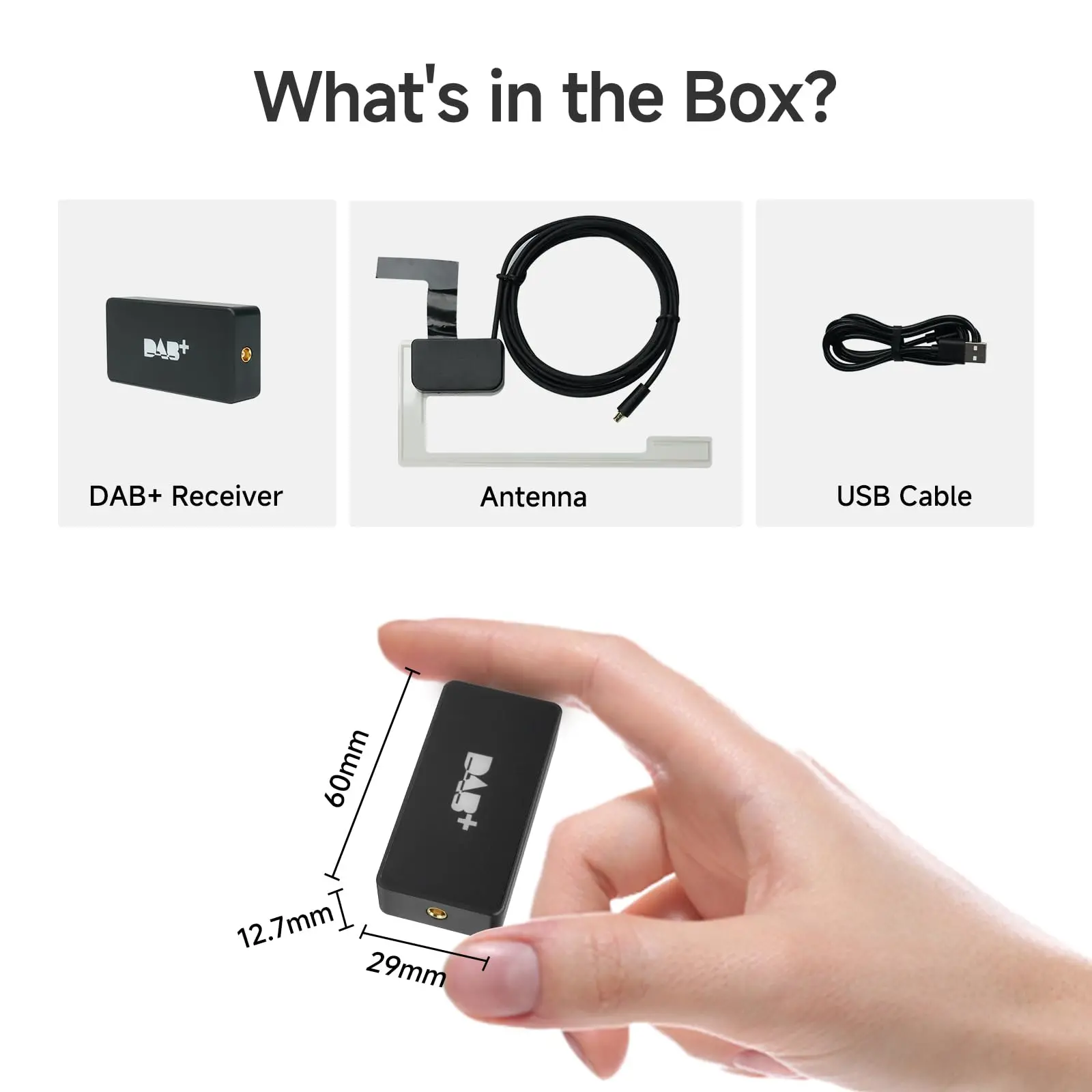 ATOTO AC-4475 USB DAB+ Digital Radio Receiver Dongle – Compatible with ATOTO A5, A6, and S8 Series Android Car Stereos - Image 3