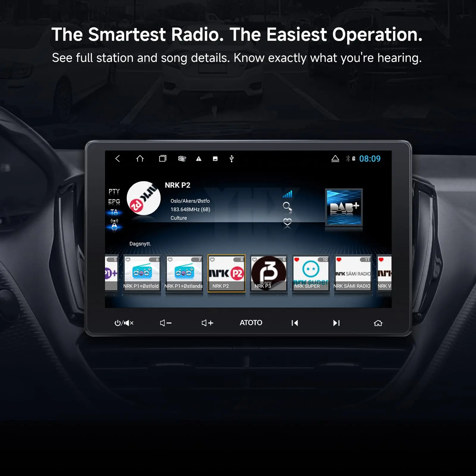 ATOTO AC-4475 USB DAB+ Digital Radio Receiver Dongle – Compatible with ATOTO A5, A6, and S8 Series Android Car Stereos - Image 6