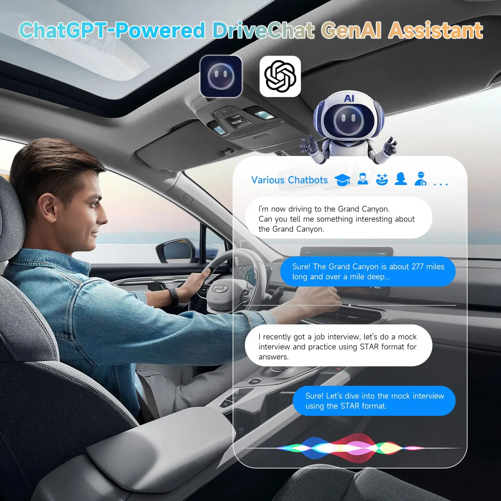 ATOTO AD5 Wireless CarPlay Adapter – Smart AI Magic Video Box with Built-in Android Multimedia System, Enjoy Video & Music Apps, Navigation & Voice Control, Plug & Play for Factory Wired CarPlay Cars - Image 3
