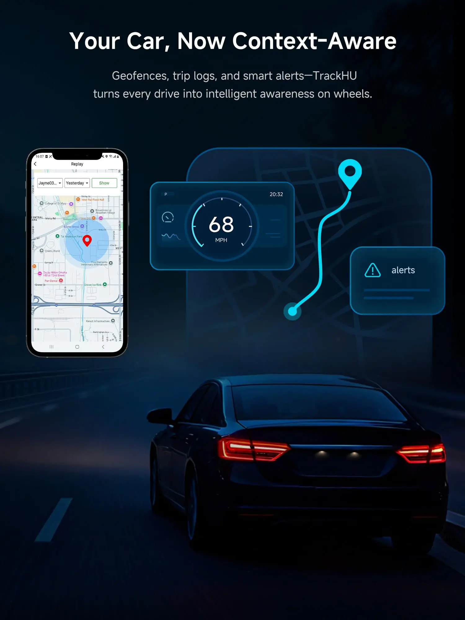 ATOTO CB6C Wireless CarPlay Adapter, CarWave Car Smart Box, Android 13, 4G LTE, 4+64G, GPS Tracking, AI DriveChat, Android Auto, Plug & Play, Black - Image 7