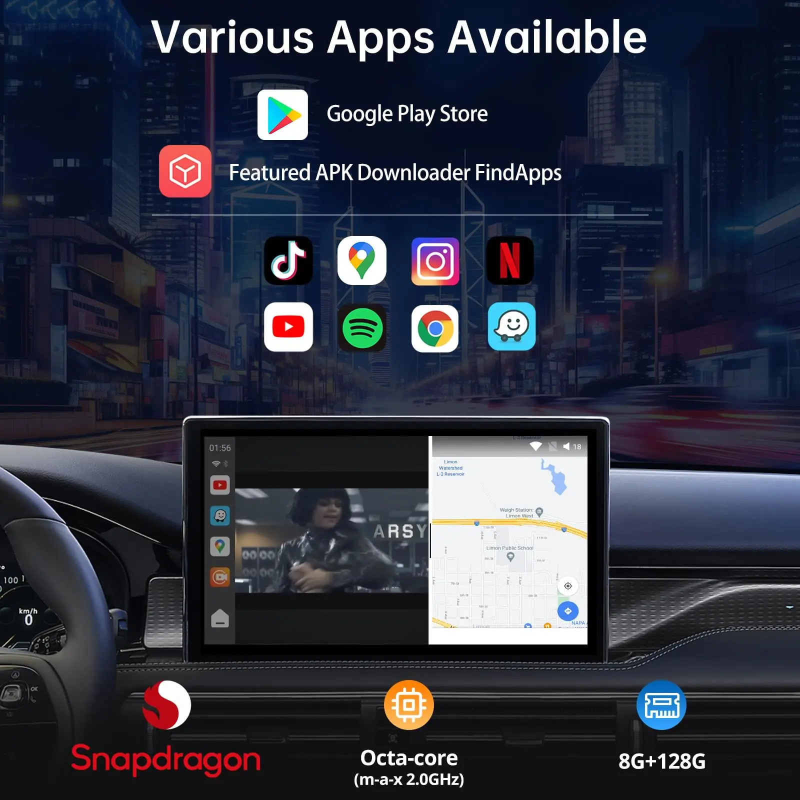 ATOTO CB6 Wireless CarPlay Adapter - 4GB RAM 64GB Storage, Built-in 4G LTE, OBD2 Diagnostics, Plug-and-Play Car AI Box with DriveChat & FindApps, Supports CarPlay/Android Auto - Image 4
