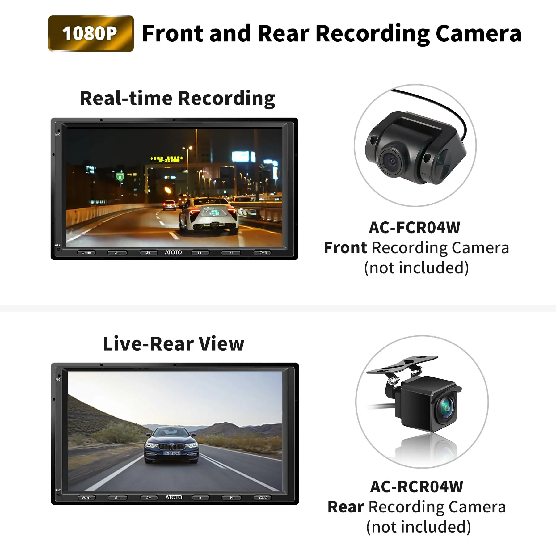 ATOTO S8G2A79UN 7" Double Din Car Stereo,4 * 49W Amp, 2 Bluetooth, GPS Tracking, LRV,  8-Core 6G+128G - Image 5