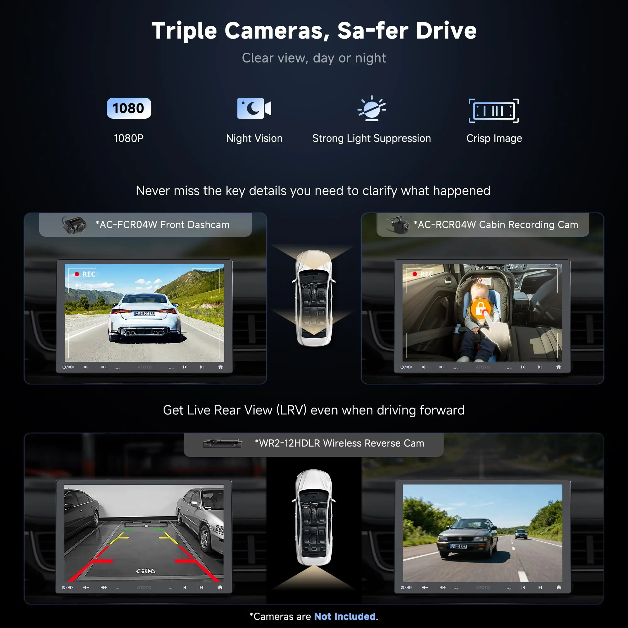 ATOTO S8G1104MS 10" Single Din & Double Din Car Stereo with Backup Camera, Floating QLED Screen, Wireless CarPlay & Android Auto, 4+32G, 4G LTE, ChatGPT-Powered AI Voice Control & Android Radio - Image 3