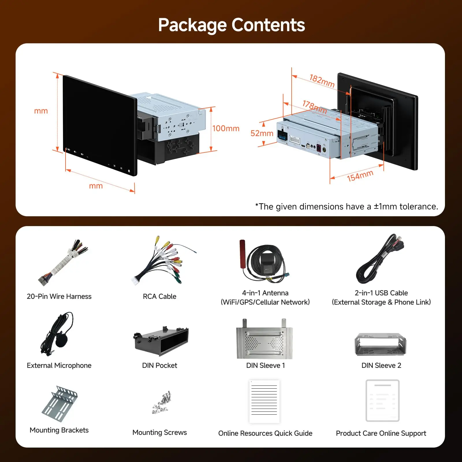 ATOTO S8G1109UN 10.1" Single & Double Din Android Car Stereo, Floating QLED Touchscreen, 6+128G Wireless CarPlay & Android Auto, ChatGPT, Built-in 4G, DSP & SCVC, Dual Bluetooth - Image 7