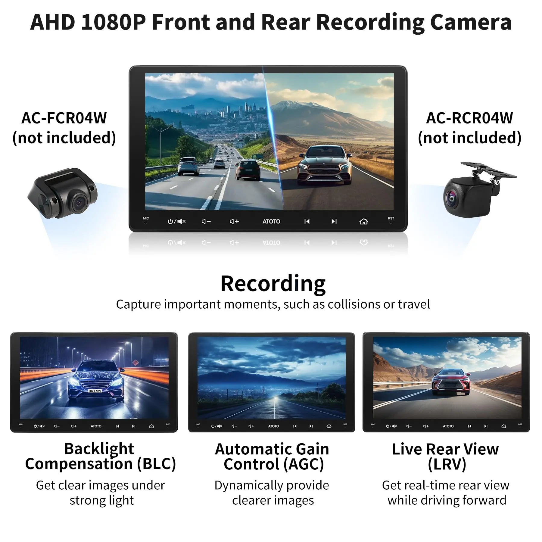 ATOTO S8G2094MS 9" 8-Core Android Double Din Radio with OBD2 Scanner, 4G LTE, Wireless CarPlay & Android Auto, WiFi/BT/USB Tethering, ChatGPT AI, 4G+32G, Dual Bluetooth - Image 5