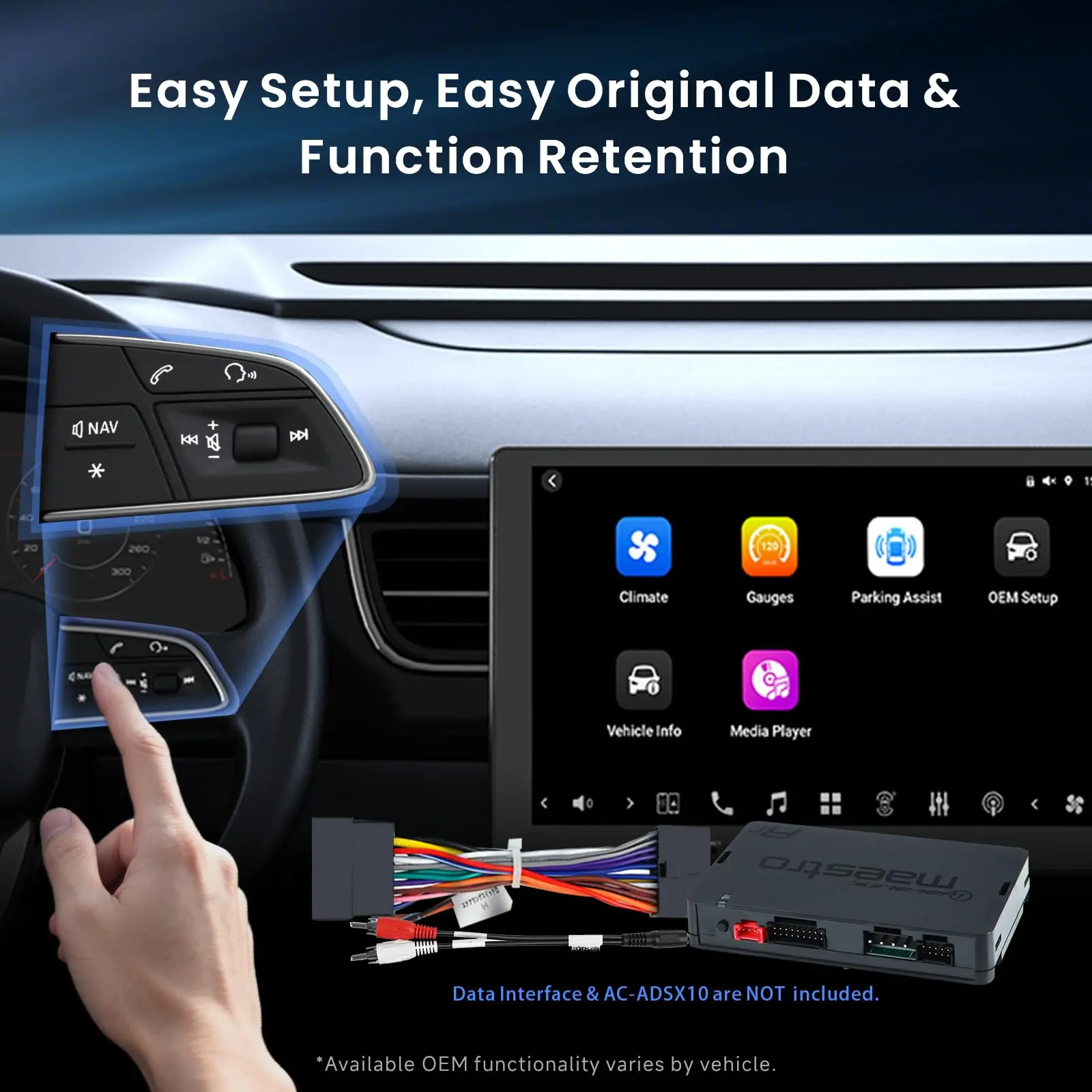 ATOTO X10G211E 10" Double Din Car Stereo, Android In-Dash Navigation, Wireless CarPlay & Android Auto, 4G LTE, ChatGPT AI Assistant, Dual Phone Connection, Dual Bluetooth - Image 3